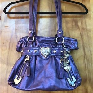 Kathy Van Zeeland NWOT Purple Bag